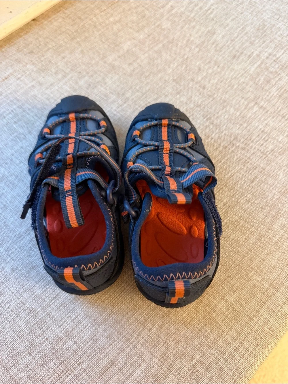 Merrell Navy and Orange hydro trekker